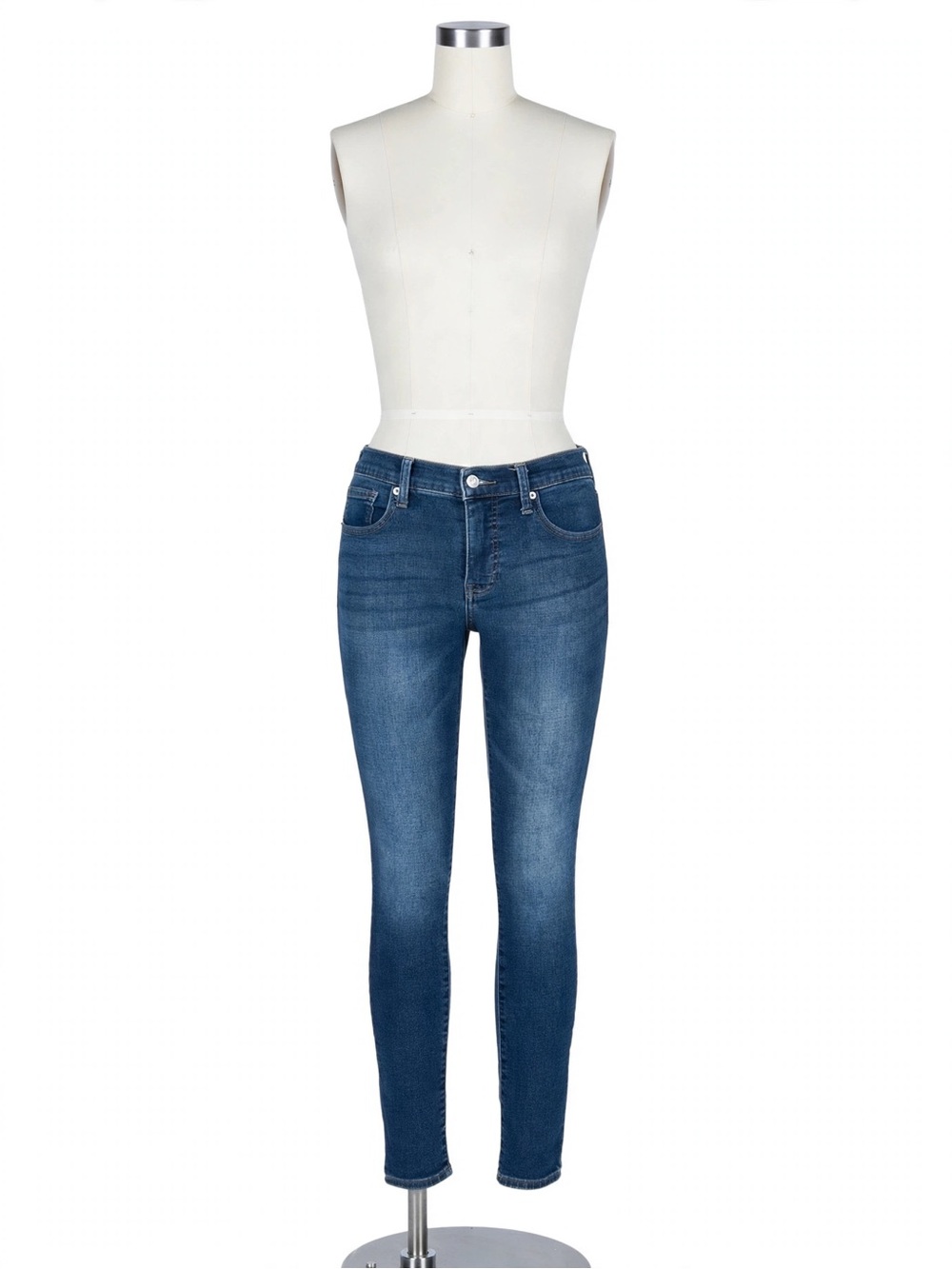 Lucky Brand Women's Medium Blue Skinny Jeans